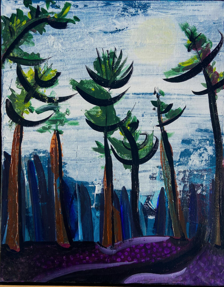 Juniper Hill Pines 2021 available 16x20&quot;